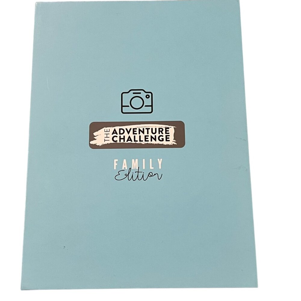 The Adventure Challenge Family Edition Book Fun Activity Ideas & Keepsake